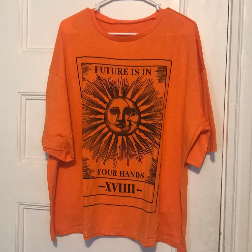 Orange Tarot Card t-shirt